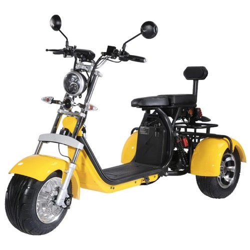 coc citycoco Skateboard Koowheel basket, golf certified, eec scooter, with - Tricycle 2000W Electric