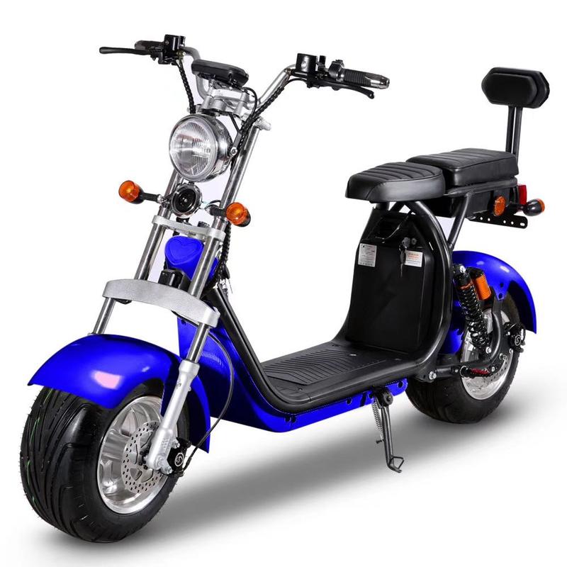 Shansu CP-3 trike scooter rear suspension